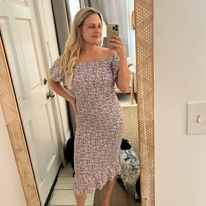 Petal & Pup Midi Dress